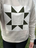 Quilt Block Crewneck