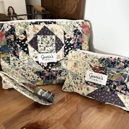Quilted Wristlet
