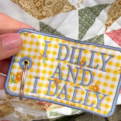 Dilly Dally Keychain