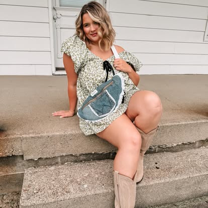 WRANGLER JEAN BUM BAG