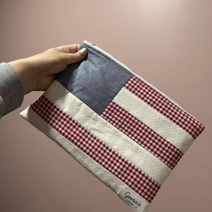 American Flag Book Sleeve
