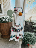 Vintage Quilt Goose Outfit