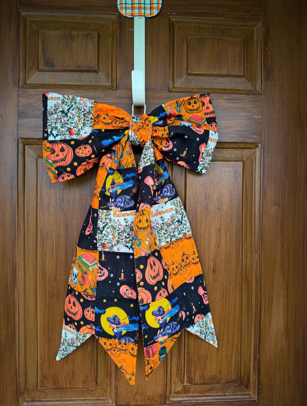Halloween Wreath Bow