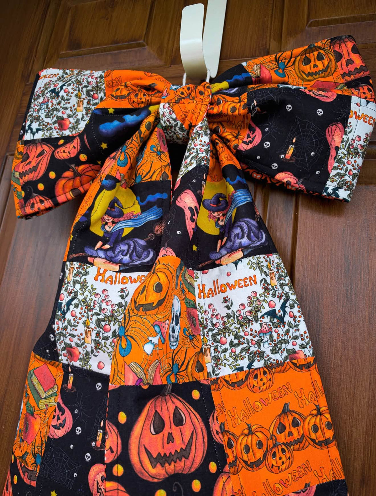 Halloween Wreath Bow